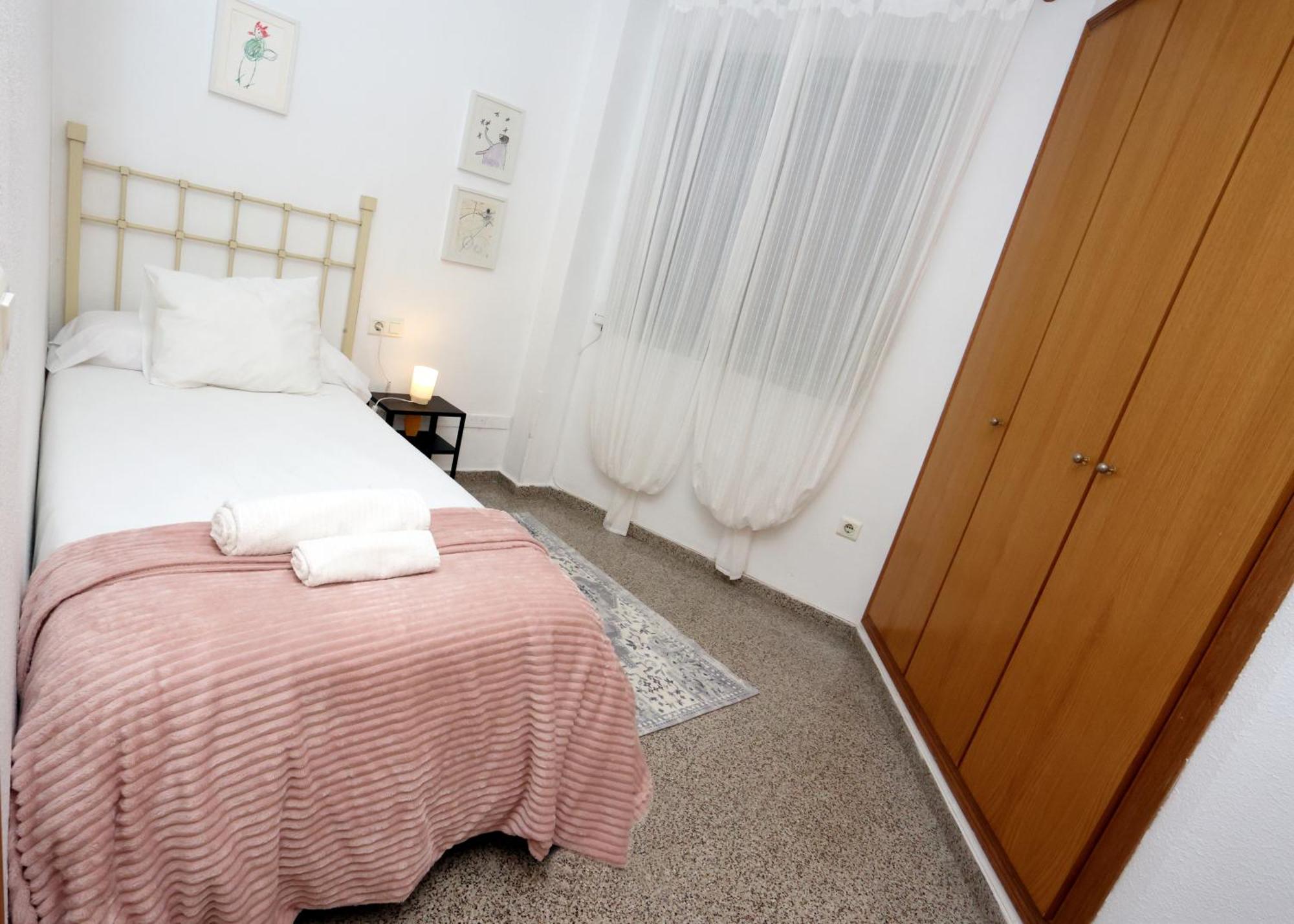 ולנסיה Apartamento Dos Habitaciones Primera Linea De Playa מראה חיצוני תמונה