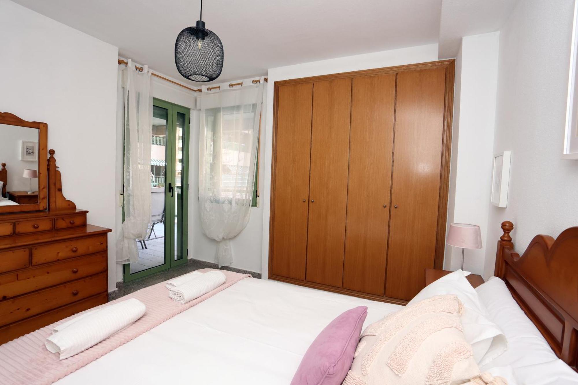 ולנסיה Apartamento Dos Habitaciones Primera Linea De Playa מראה חיצוני תמונה